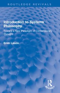 Book Cover for Introduction to Systems Philosophy by Ervin Laszlo