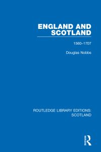 Book Cover for England and Scotland by Douglas Nobbs