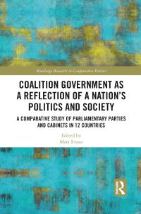 Book Cover for Coalition Government as a Reflection of a Nation's Politics and Society by Matt Evans