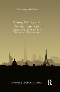 Book Cover for Courts, Politics and Constitutional Law by Martin Belov