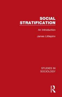 Book Cover for Social Stratification by James Littlejohn