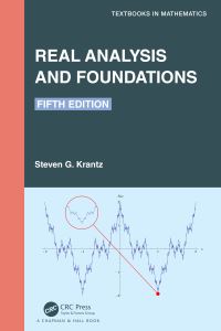 Book Cover for Real Analysis and Foundations by Steven G. Krantz