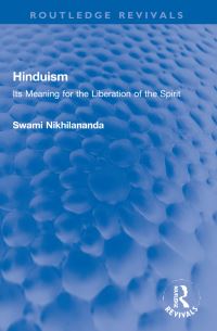 Book Cover for Hinduism by Nikhilananda