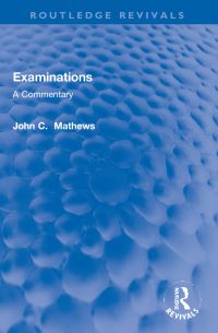 Book Cover for Examinations by J C Mathews