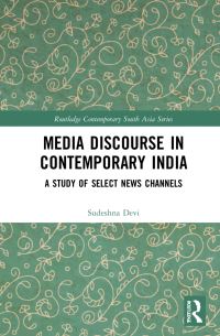 Book Cover for Media Discourse in Contemporary India by Sudeshna Devi