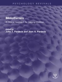 Book Cover for Bibliotherapy by John T Pardeck, Jean A Pardeck