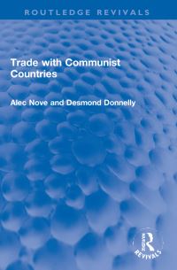 Book Cover for Trade With Communist Countries by Alec Nove, Desmond Donnelly