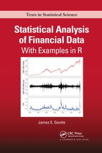 Book Cover for Statistical Analysis of Financial Data by James E Gentle