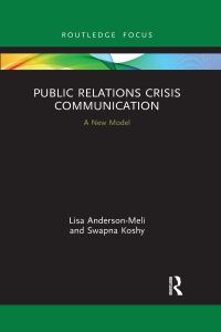 Book Cover for Public Relations Crisis Communication by Lisa AndersonMeli, Swapna Koshy