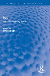 Book Cover for Iraq by Tim Niblock