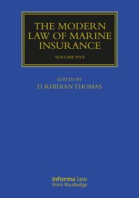Book Cover for The Modern Law of Marine Insurance. Volume 5 by D R Thomas