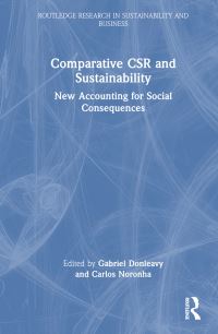 Book Cover for Comparative CSR and Sustainability by G D Donleavy, Carlos Noronha