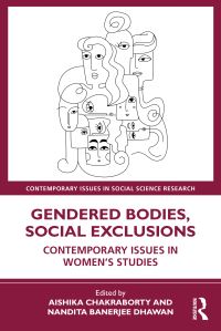 Book Cover for Gendered Bodies, Social Exclusions by Aishika Chakraborty, Nandita Dhawan