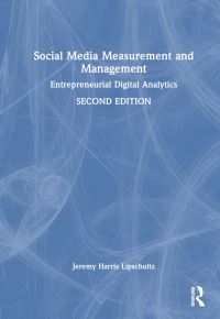 Book Cover for Social Media Measurement and Management by Jeremy Harris Lipschultz