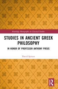Book Cover for Studies in Ancient Greek Philosophy by D M Spitzer