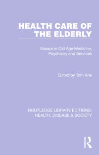 Book Cover for Health Care of the Elderly by T H D Arie