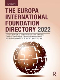 Book Cover for The Europa International Foundation Directory 2022 by 