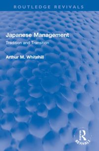 Book Cover for Japanese Management by Arthur M Whitehill