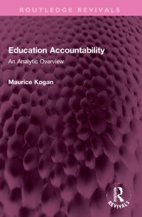 Book Cover for Education Accountability by Maurice Kogan