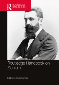 Book Cover for Routledge Handbook on Zionism by Colin Shindler