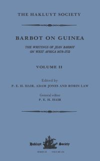 Book Cover for Barbot on Guinea. Volume II by Jean Barbot