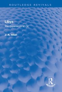 Book Cover for Libya by J A Allan