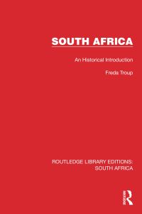 Book Cover for South Africa by Freda Troup