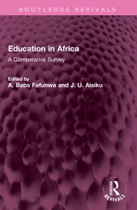 Book Cover for Education in Africa by A Babs Fafunwa, J U Aisiku