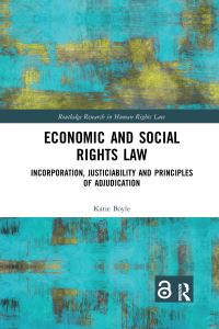 Book Cover for Economic and Social Rights Law by Katie Boyle