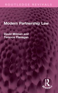 Book Cover for Modern Partnership Law by David Milman, Terence Flanagan