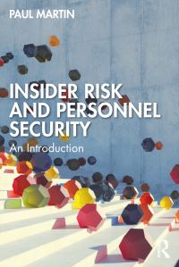 Book Cover for Insider Risk and Personnel Security by Paul Martin