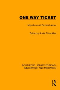 Book Cover for One Way Ticket by Annie Phizacklea