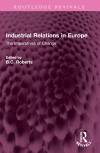 Book Cover for Industrial Relations in Europe by BC Roberts