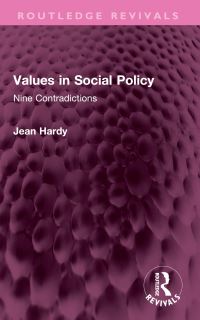 Book Cover for Values in Social Policy by Jean Hardy