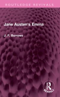 Book Cover for Jane Austen's Emma by J F Burrows