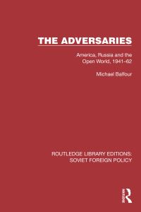Book Cover for The Adversaries by Michael Balfour