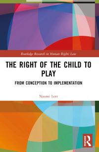 Book Cover for The Right of the Child to Play by Naomi Lott