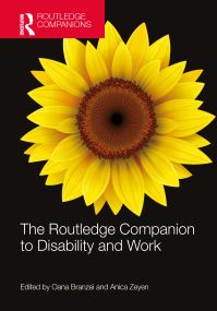 Book Cover for The Routledge Companion to Disability and Work by Oana Branzei, Anica Zeyen