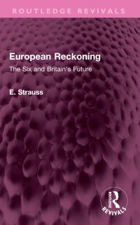 Book Cover for European Reckoning by E Strauss