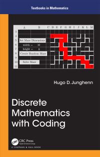 Book Cover for Discrete Mathematics With Coding by Hugo D. Junghenn