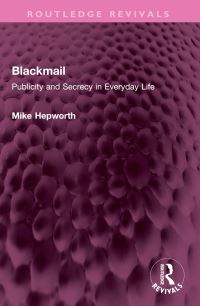 Book Cover for Blackmail by Mike Hepworth