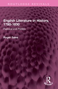 Book Cover for English Literature in History, 1780-1830 by Roger Sales