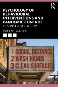 Book Cover for Psychology of Behavioural Interventions and Pandemic Control by Barrie Gunter