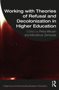 Book Cover for Working With Theories of Refusal and Decolonization in Higher Education by Petra Mikulan, Michalinos Zembylas
