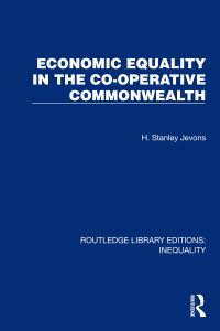 Book Cover for Economic Equality in the Co-Operative Commonwealth by H Stanley Jevons