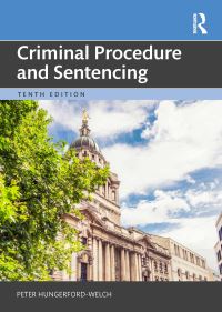 Book Cover for Criminal Procedure and Sentencing by Peter HungerfordWelch