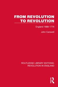 Book Cover for From Revolution to Revolution by J P Carswell