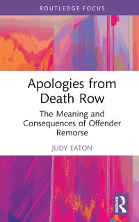 Book Cover for Apologies from Death Row by Judy A Eaton