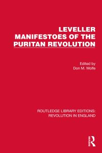 Book Cover for Leveller Manifestoes of the Puritan Revolution by Don M Wolfe