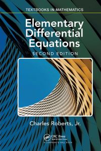 Book Cover for Elementary Differential Equations by Charles E. Roberts